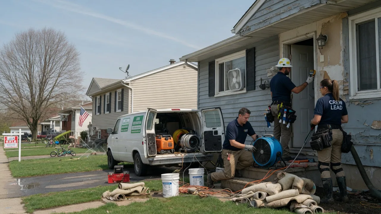 Flood Cleanup in Rouses Point, NY near me